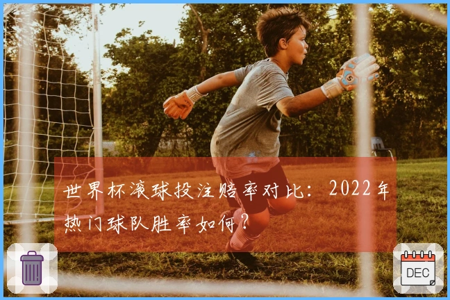 世界杯滚球投注赔率对比：2022年热门球队胜率如何？